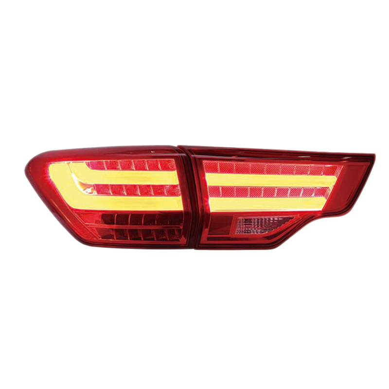 XZ045 Two-Color SUV Tail Lamp for Toyota Highlander 2015 Modeled After Bmw Style