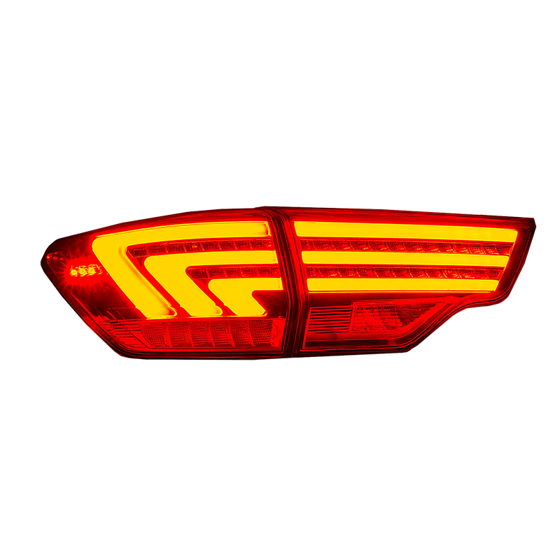 XZ045-1 Two-Color SUV Tail Lamp for Toyota Highlander 2015 Modeled After Lexus Style