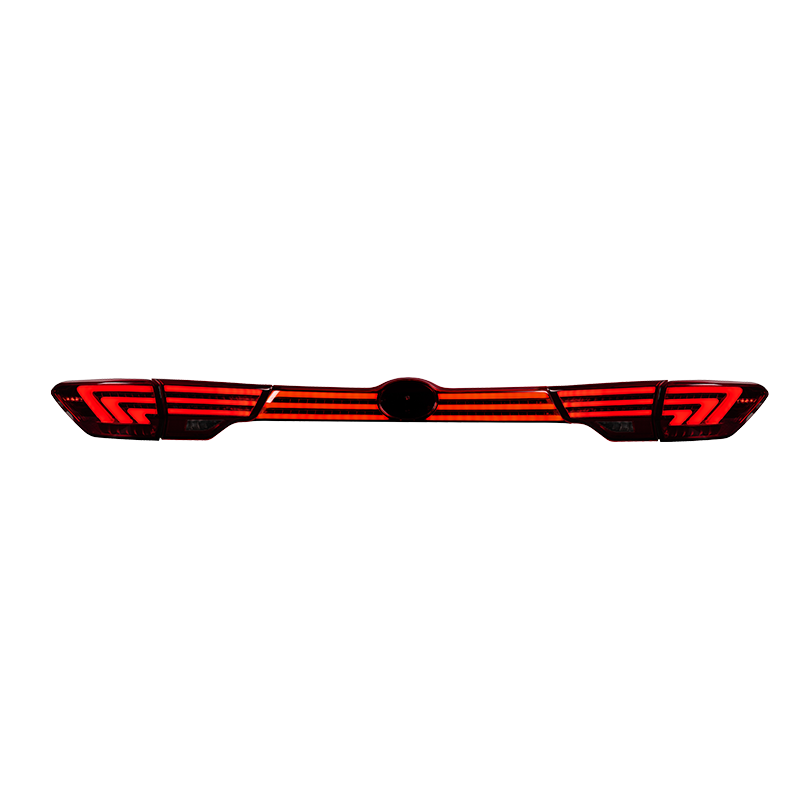 XZ055 Two-Color Through-Type SUV Tail Lamp for Toyota Highlander 2015