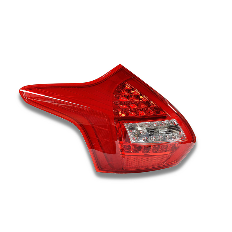 Precision molded vehicle lamp component with durable housing structure.