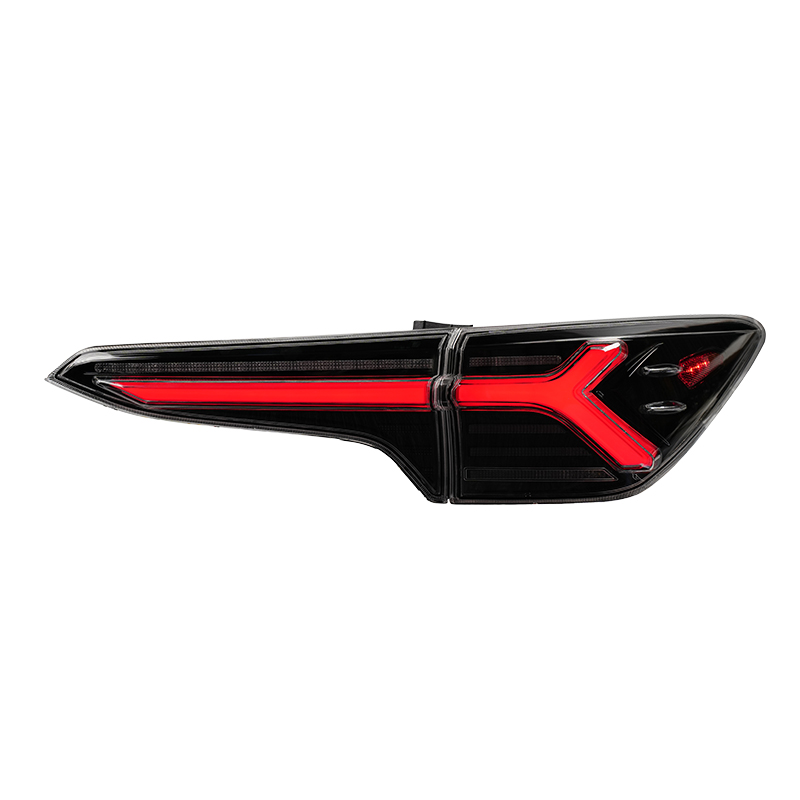 Off-road tail lamp with segmented lens colors and rugged exterior styling.